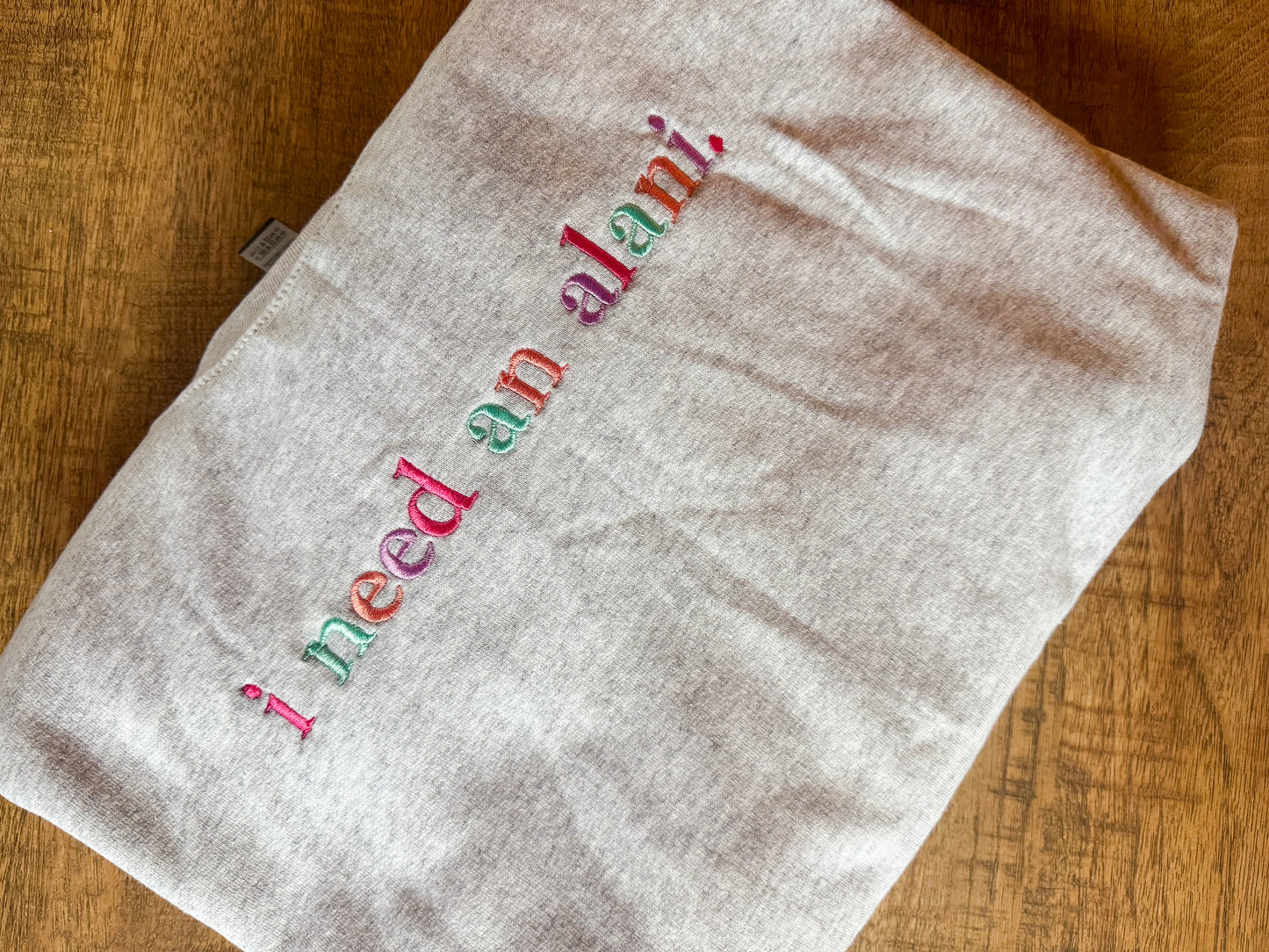'I Need An Alani' Crew