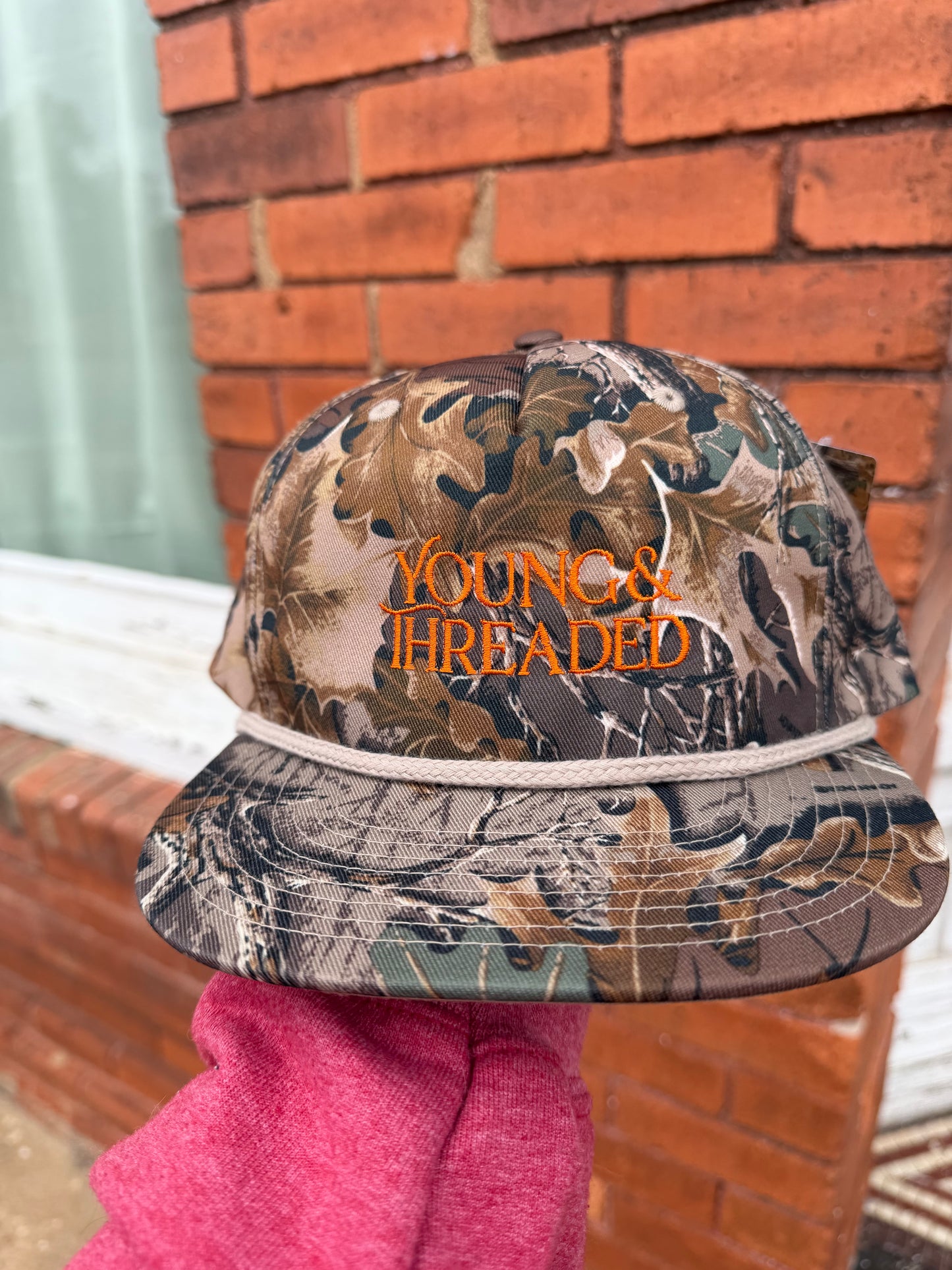 Young & Threaded Camo Logo Hat