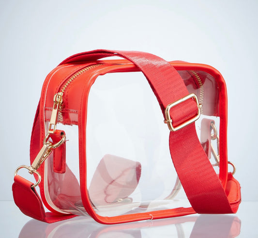 Game Day Ready Clear Crossbody Bag