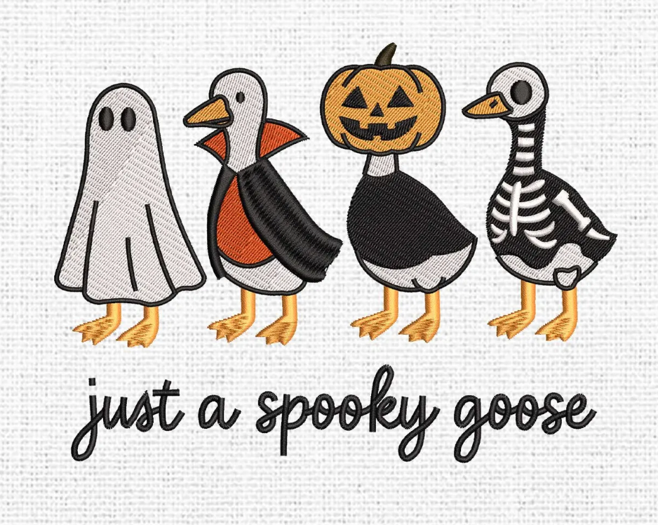 'Just a spooky goose' Crew