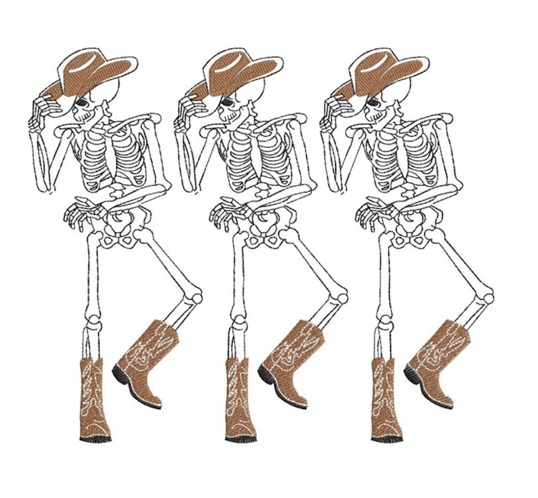 Boot Scootin Skeletons Crew