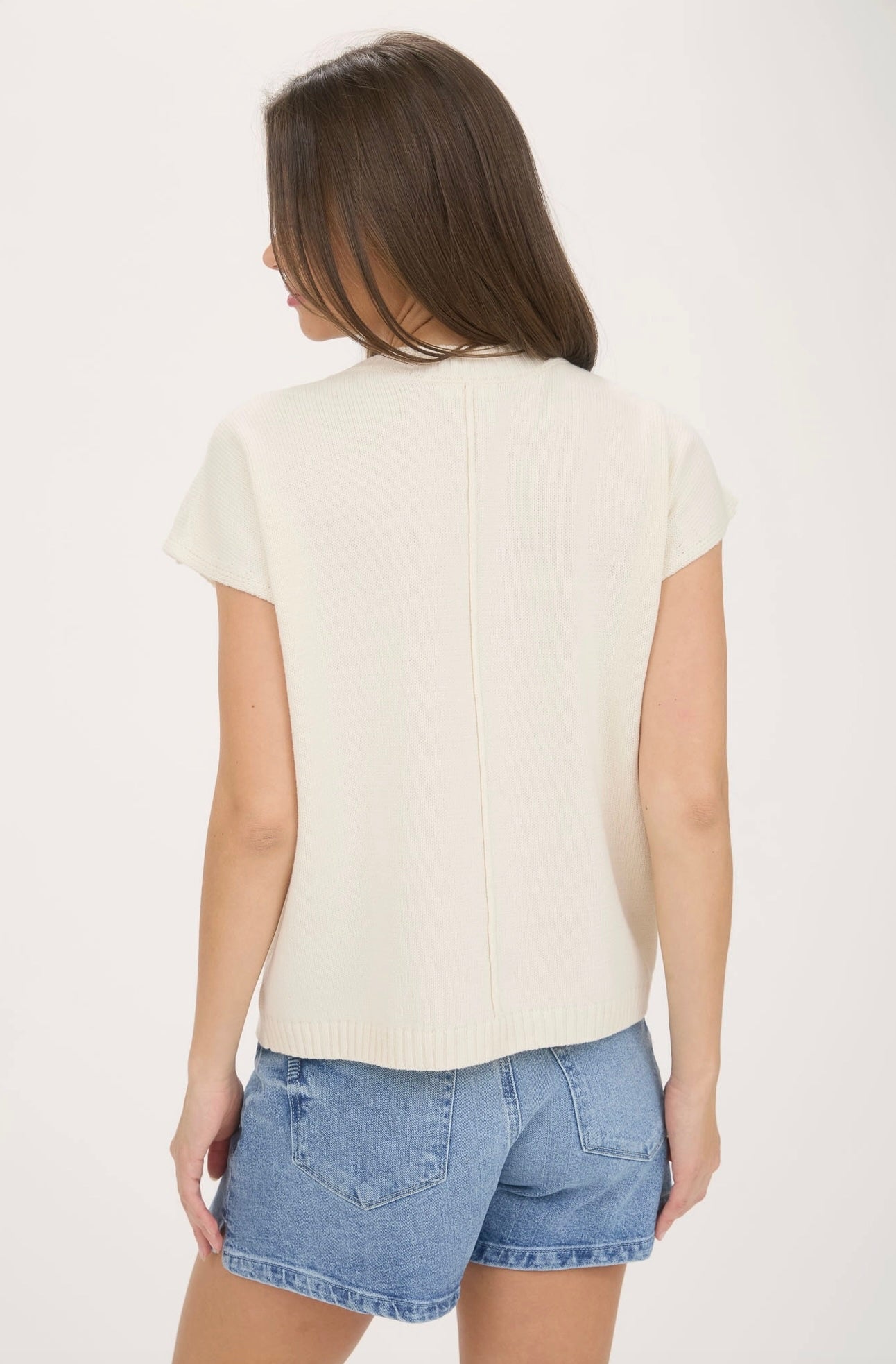 Mimosa Please! Short Sleeve Sweater