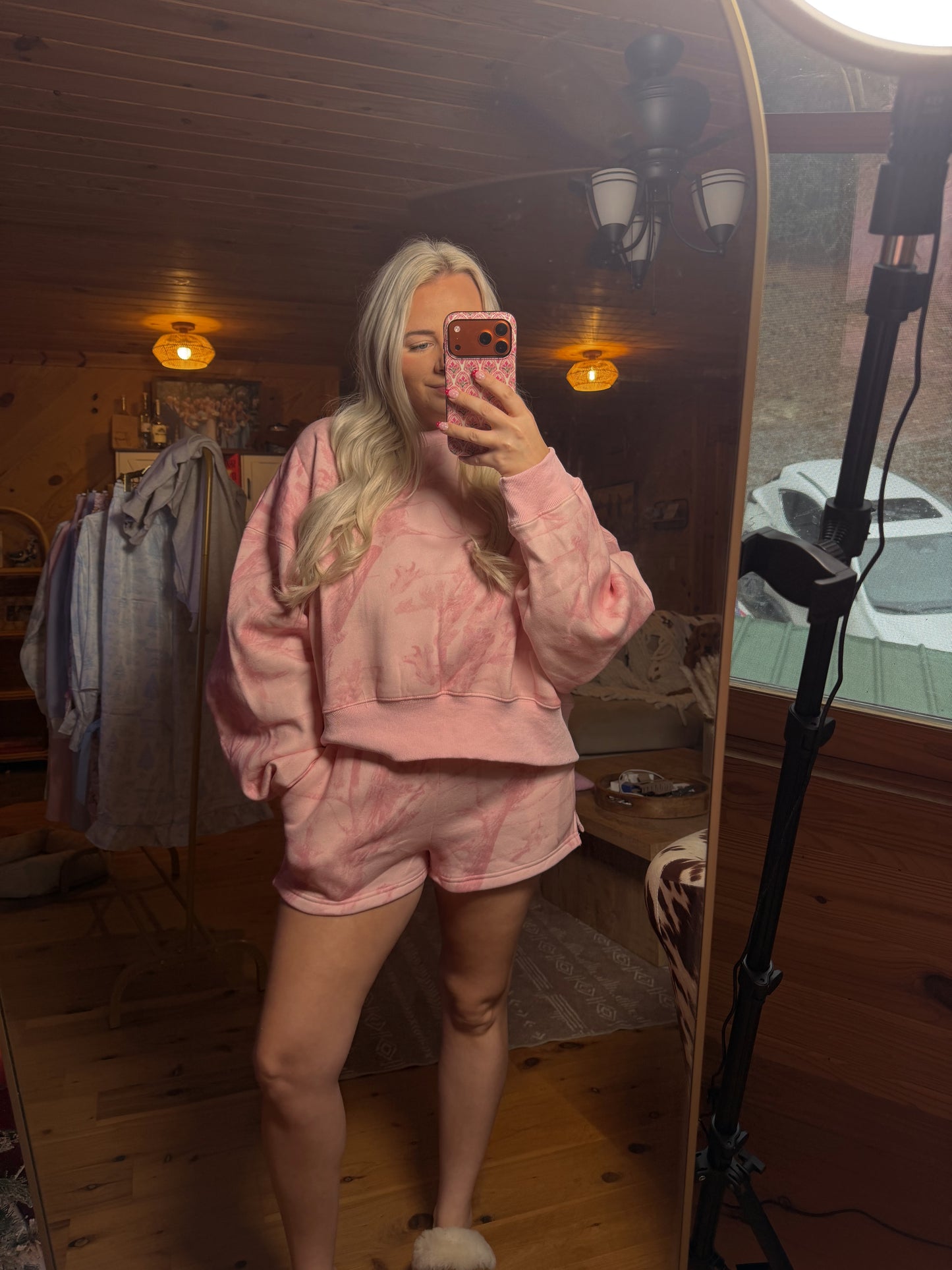 Pink Camo Christmas Set