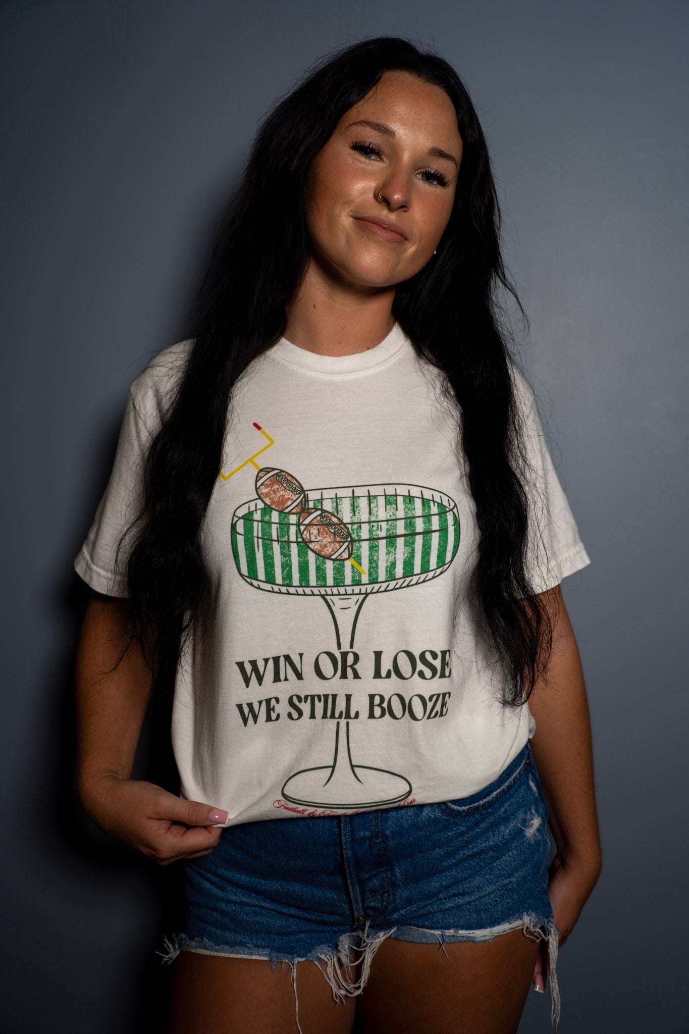 Win or Lose..We still Booze Tee